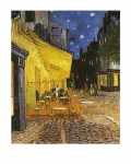 Terrasse de Cafe, la Nuit