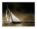 Sailing Yacht Mohawk at See, 1895