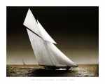 The Yacht Columbia on Water, 1899