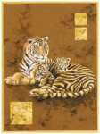 Tiger and Two Cubs  (LM)