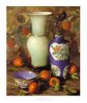 Persimmons and chinese porcelain  (LM)