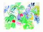 Irises et Coquelicots  (LM)