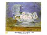 White Flowers in a Bowl  (LM)