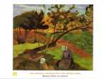 Landscape with two Breton Woman  (LM)