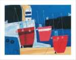 Three Red Boats