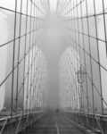 Foggy Day on Brooklyn Bridge