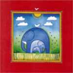 Three little elephants