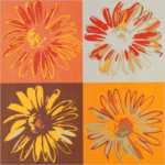Pop Flowers I