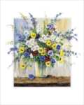 A Vase with Pansies
