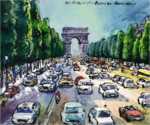 Arc de Triomphe + Avenue des Cha