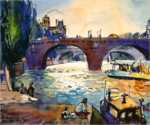 Evening by the Seine