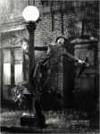 Gene Kelly singing in the Rain