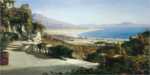 A view of the Bay of Naples