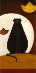 Cat and the Moon II