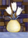 Three White Tulips