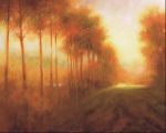 Line of Trees at Dawn