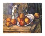 Glas and Plate with fruit
