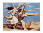 Women Runnung on the Beach