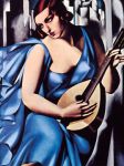 Donna in Blue