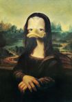 Donald Duck Mona Lisa