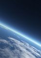 Blue Earth - fototapeta
