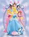 Disney Ksiezniczki (Metallic Signature) - plakat