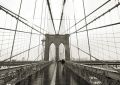 Brooklyn Bridge wide angle - fototapeta