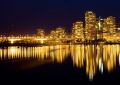 Golden Vancouver - fototapeta