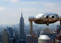 Observation deck in Manhattan - fototapeta