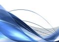 Modern background in blue - fototapeta