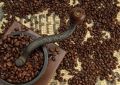 Old Coffee Grinder - fototapeta