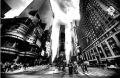 Times Square BW (New York) - fototapeta