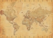 World Map (Vintage Style)