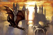 Ciruelo dragon sunset Ciruelo dragon sunset