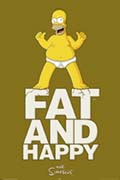 Simpsons - fat and happy
