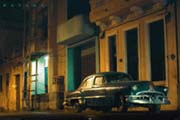 Cuba - green car Cuba - green car