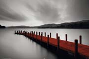Wooden Landing Jetty - red Wooden Landing Jetty - red