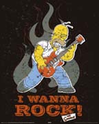 Simpsons - wanna rock