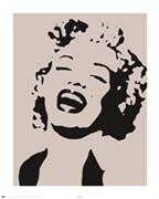 Marilyn - stencil
