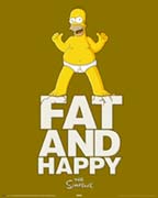 Simpsons - fat and happy