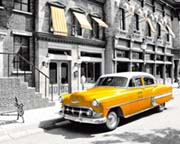 New York - taxi car New York - taxi car
