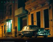 Cuba - green car