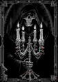 Anne Stokes candelabra plakat 3D Anne Stokes candelabra plakat 3D