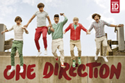 ONE DIRECTION jumping - plakat