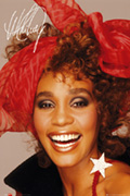 WHITNEY HOUSTON Scarf - plakat