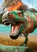 Dinozaury - plakat 3D
