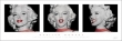 Marilyn Monroe (Red Dress Triptych) - Bernard Of Hollywood