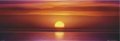 SUNSET red