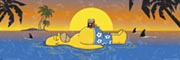 Simpsons - homer shark