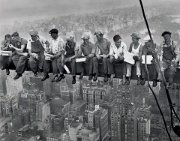 NEW YORK men on girder